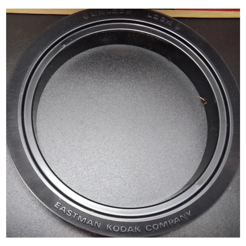 Kodak Carousel Transvue 80 Slide Tray Translucent Gray CAT 104 6093 with Box